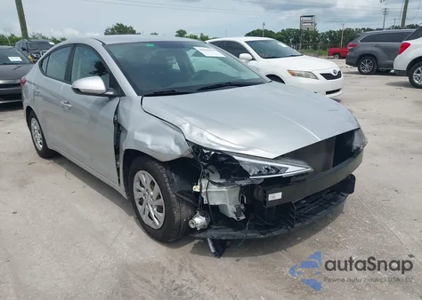 2019 Hyundai Elantra Se z USA, uszkodzony, nr VIN 5NPD74LF6KH482581